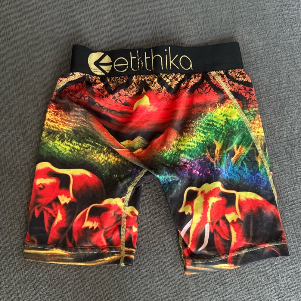 Ethika Kids Bottoms with Colorful Elephant Design